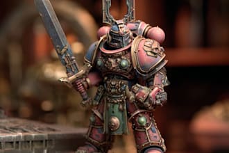 paint your warhammer 40k and fantasy miniatures