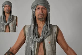 create realistic 3d game character design unreal engine metahuman 3d animation