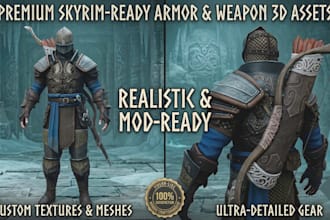 create skyrim or resident evil mod, starfield, armor, weapons, skyrim quest mod
