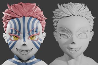 model custom head sculpt for action figures