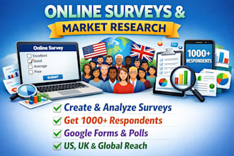 conduct real 500 targeted respondent audience to fill online survey form