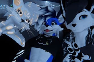 do custom vr chat avatar