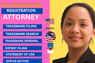 conduct patent searchs and trademark checks in the US, the UK, and international
