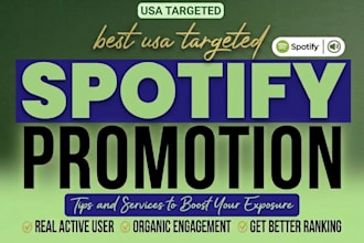 do spotify music promotion