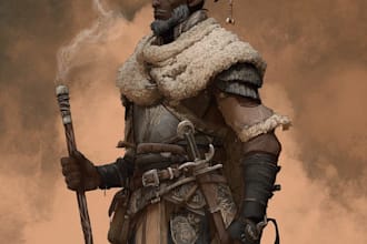 dnd character art and dnd character art
