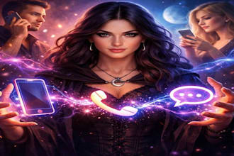 cast fast powerful contact me, call me, text me, talk to me spell