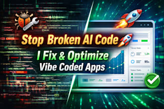 fix bugs and improve your vibe coding website and mobile apps