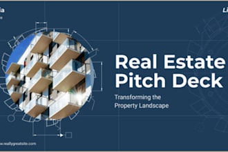 design real estate pitch deck development deck  crowdfunding deck investors deck