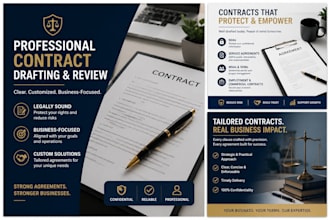 draft clear, enforceable contracts for startups, agencies and businesses