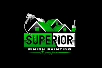 create attractive and imagination painting logo design