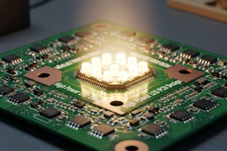 design high power led pcb for lighting and power applications