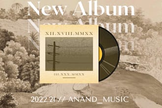 design album, music album or single cover art