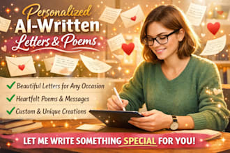 personalized ai poems and letters for any occasion