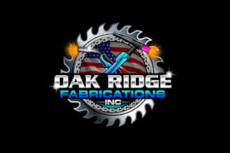 create creative and good looking fabrication logo design