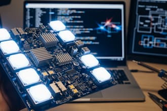 design high power led pcb and develop firmware for smart lighting
