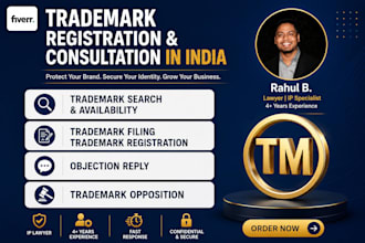 file your trademark in india, gov fees included