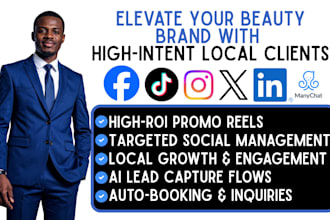 be your hair extension hair salon spa smm promo video to attract local clients