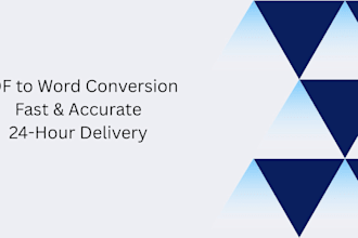 manually convert PDF to word accurately