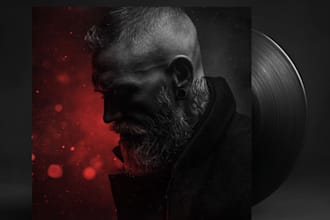 create a unique illustration for your music album cover