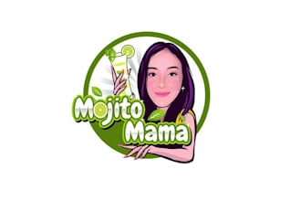design a creative juice bar logo with original ideas
