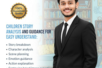 children story book illustration and story analysis
