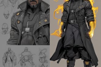 bring your work to life with quality professional comic