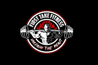 create professional and specially fitness logo design