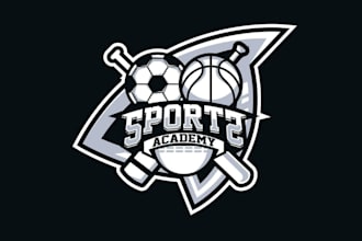 design hockey logo, gaming, sports, and basketball or any graphics design