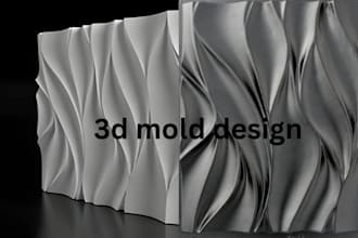 design custom 3d silicone mold for manufacturing