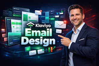 setup klaviyo email design email campaign send bulk email blast