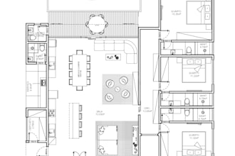 design detailed architectural floor plans in autocad