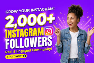 instantly get 2000 real instagram followers