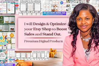 etsy digital product etsy shop etsy store setup planner etsy digital products