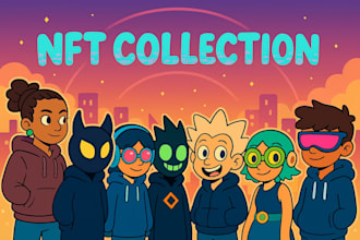 create nft character art