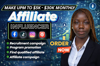 recruit targeted affiliates influencers for affiliate outreach brand partnership