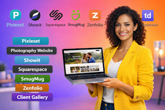 design pixieset website, redesign pixieset website, photography website