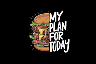 do restaurant, fastfood, BBQ, food truck and 3d food logo design