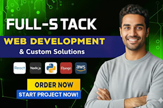 custom website development as expert full stack web developer