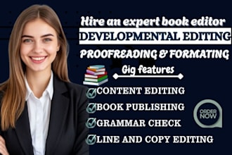 book editing proofreading formatting for ebook publishing