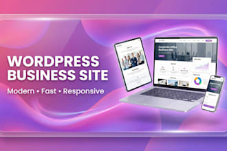 build a responsive business site and corporate website