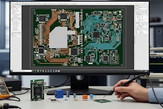 create professional mixed signal pcb design for analog and digital systems