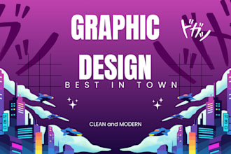 do modern and clean poster design