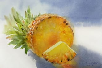 make digital watercolor portrait or watercolor illustration