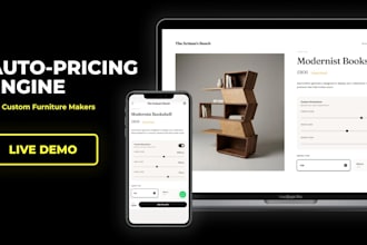 build a custom furniture 3d configurator and zero fee shop
