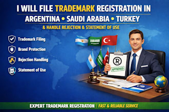 file trademark registration in argentina, saudi arabia and turkey