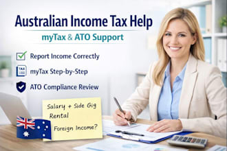 help report income correctly on australian tax return and mytax support