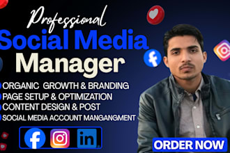 be your social media manager and content creator