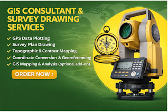 create accurate topographic contour map, cadastral plan and site plan in cad
