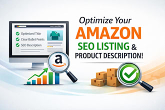 write and optimize your amazon SEO listing and product description