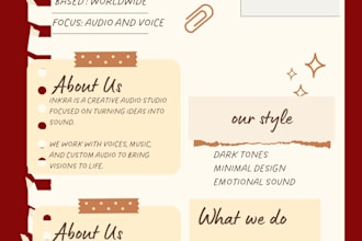 create aesthetic and professional graphics